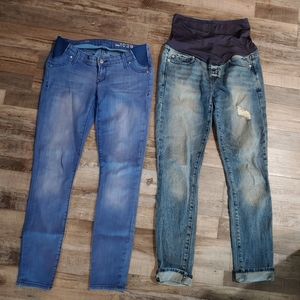 Two Gap Maternity Jeans